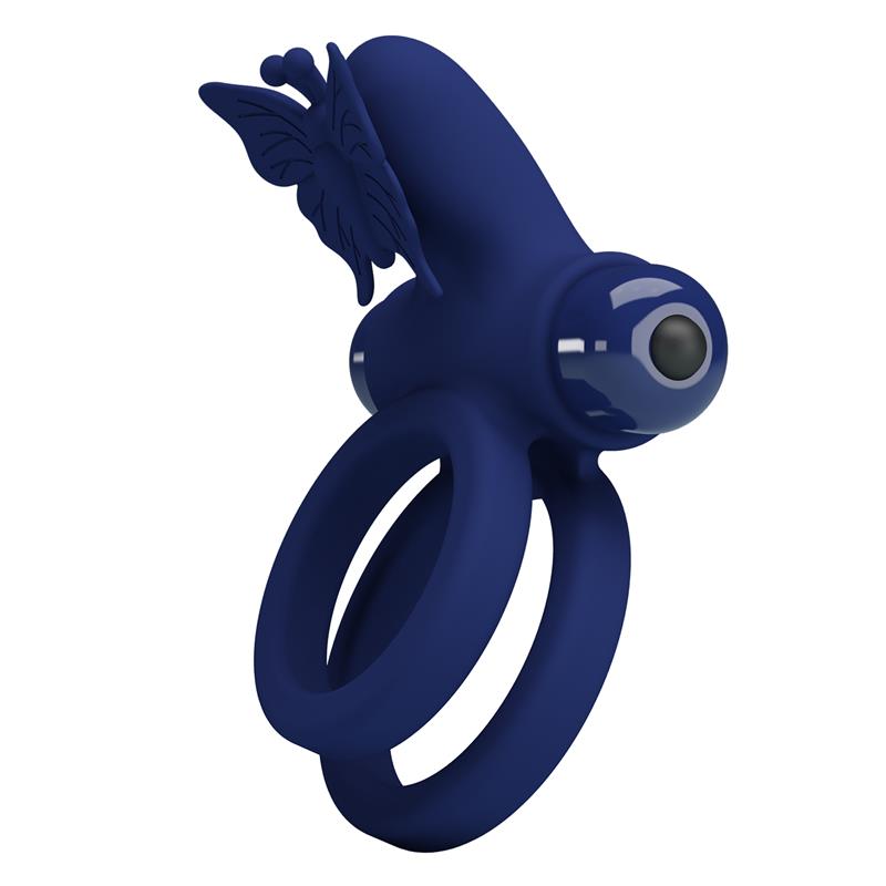 Vibrating Double Penis Ring