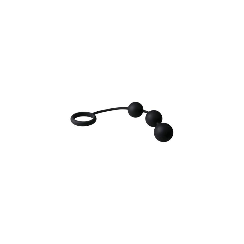Anal Chain with Silicone Anal Ring
