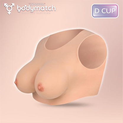 Bowie Realistic Breast Form D Cup Liquid Silicone