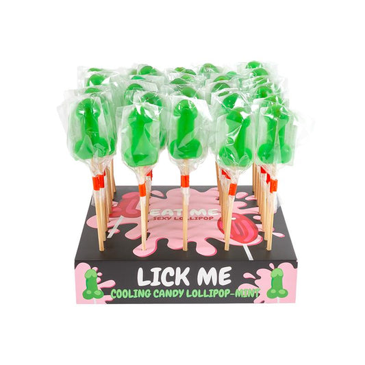 Display Mint Lollipops Cooling Effect 40 Pcs