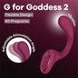 G for Goddess 2 Rabbit Vibrator Red