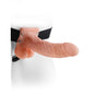 Strap On Hollow Dildo 7 Flesh