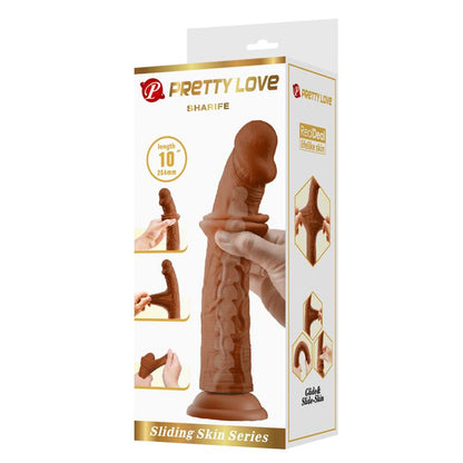 Sharife Dildo Sliding Skin Retractil 25 cm