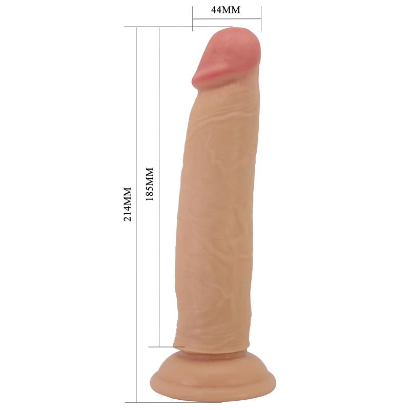 Keon Dildo with Sliding Skin Retractil 21 cm
