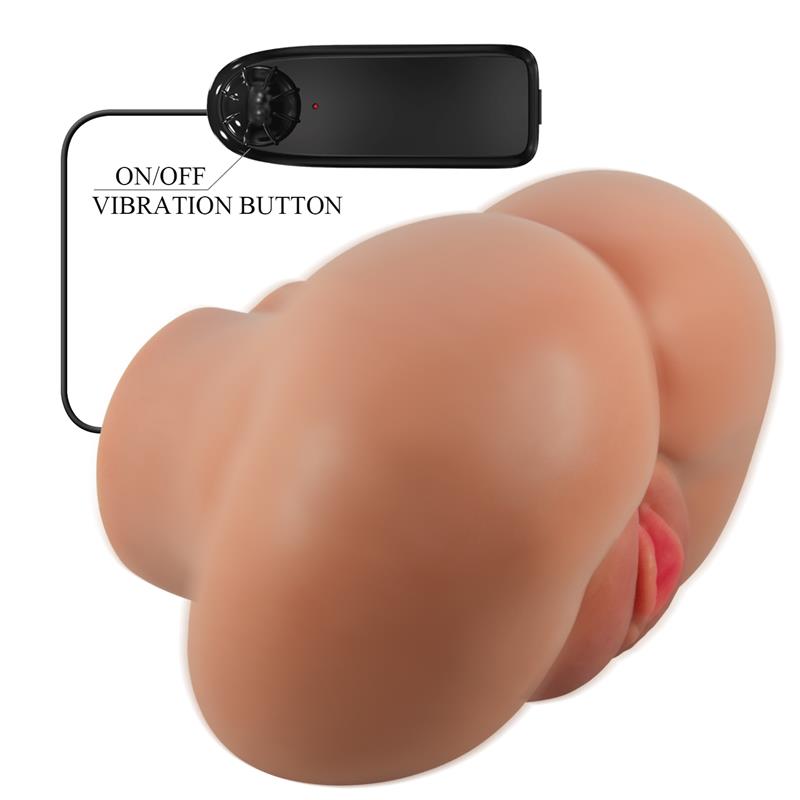 Luna Vibrating Masturbator Vagina and Anus