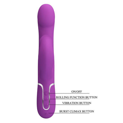 Zalin Vibe with Rotative Balls and Tickling