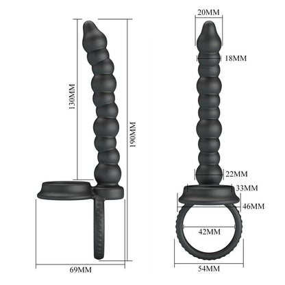Dillion Anal Chain with Penis Ring