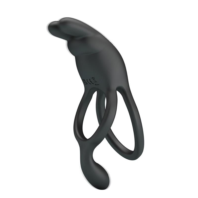 Seth Vibrating Double Cock Ring