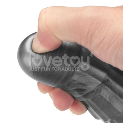 Vibrax Slider Anal Dildo with Vibration King Sized 145