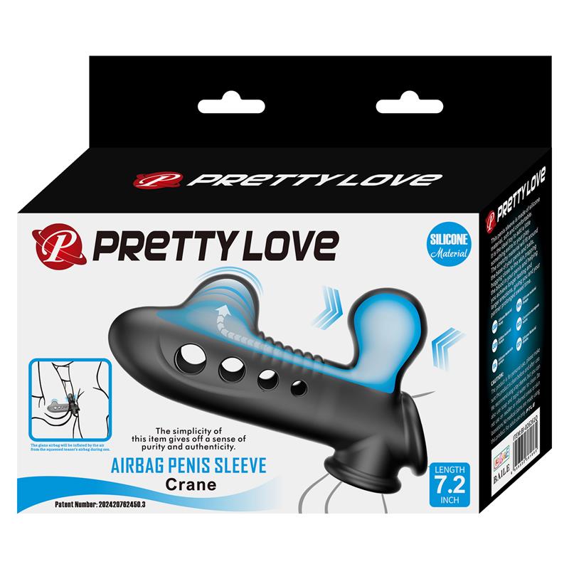 Crane Penis Sleeve with inflation function