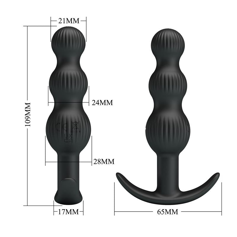 Sidney Butt Plug with Vibration