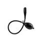 Inflatable Silicone Ass Extensor Black