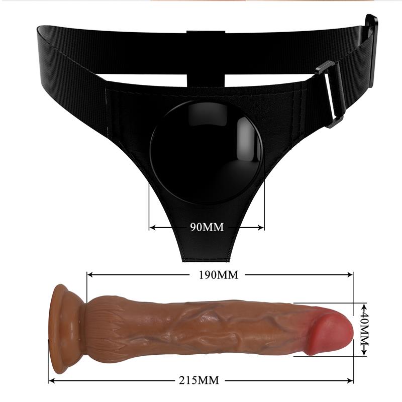 Kyton Strap On with Squirting Dildo
