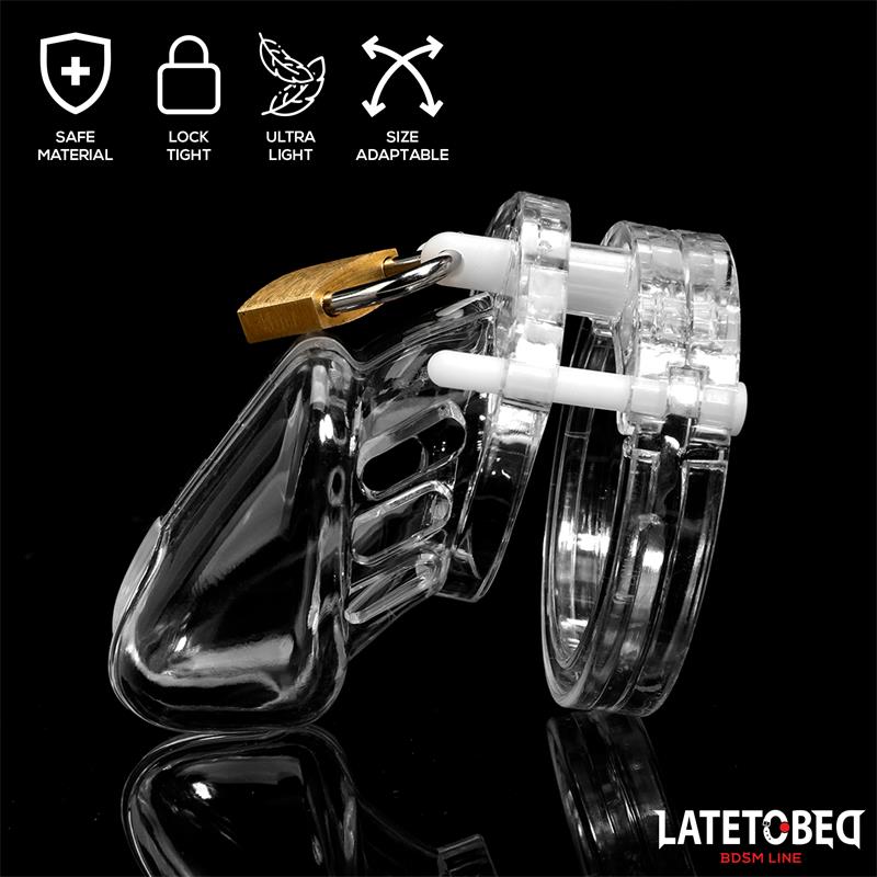 Chastity Penis Cage Short Clear