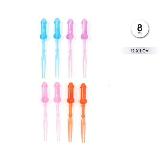 Penis shaped skewers 8 units