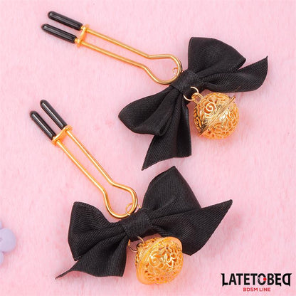 nipple clamps with Bow