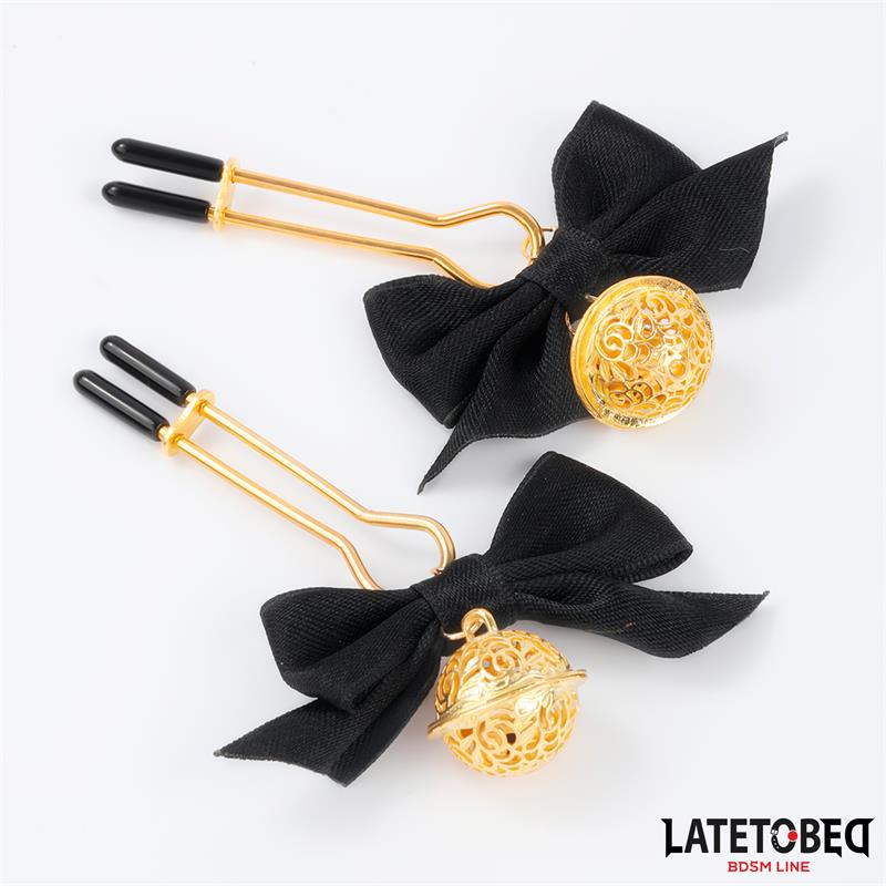 nipple clamps with Bow