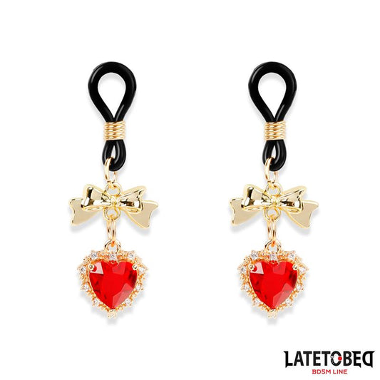 Gem Pendant nipple clamps