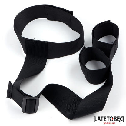 Ribbon Neck to Wrist Bondage