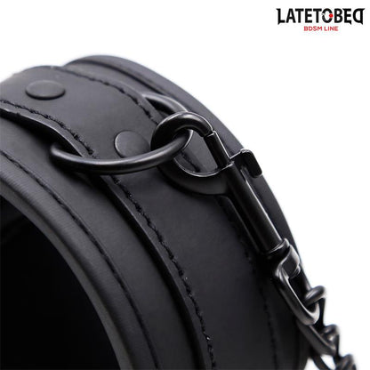 Solid black wrist