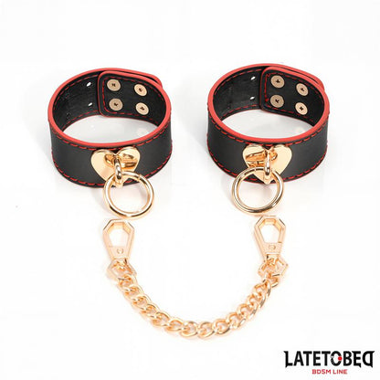 Wrist Cuff with Golden Chain