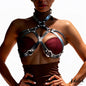 Wendy Vegan Leather Chest Harness One size