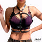 Elva Vegan Leather Chest Harness One size