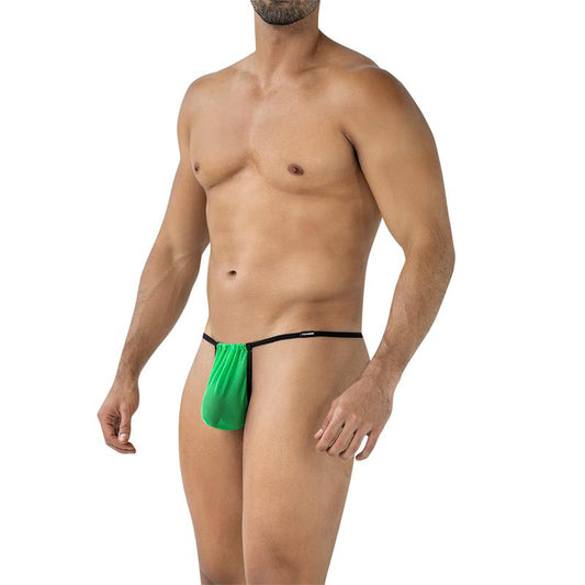 C4MSPX04 Fluo Pouch V String Green