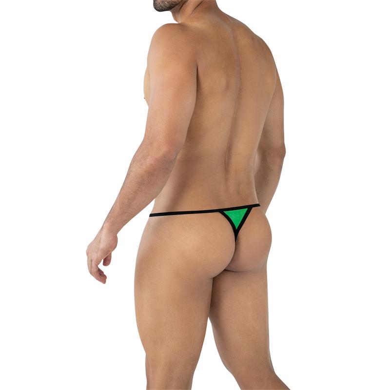 C4MSPX04 Fluo Pouch V String Green