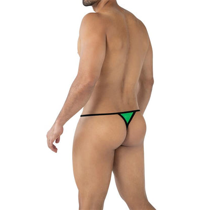 C4MSPX04 Fluo Pouch V String Green