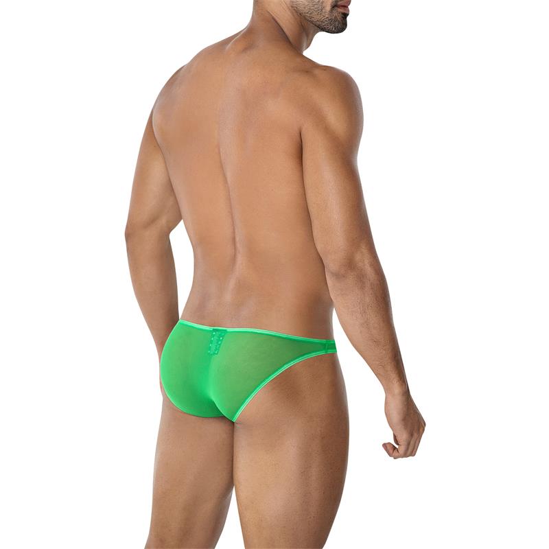 C4MSPXBUL01 Low Rise Bulge Brief Green