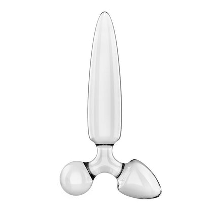 Triple Crystal 1 Glass Dildo