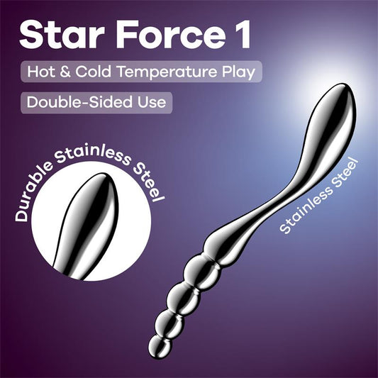 Star Force 1 Steel Dildo