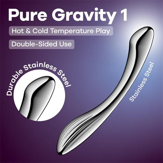 Pure Gravity 2 Steel Dildo