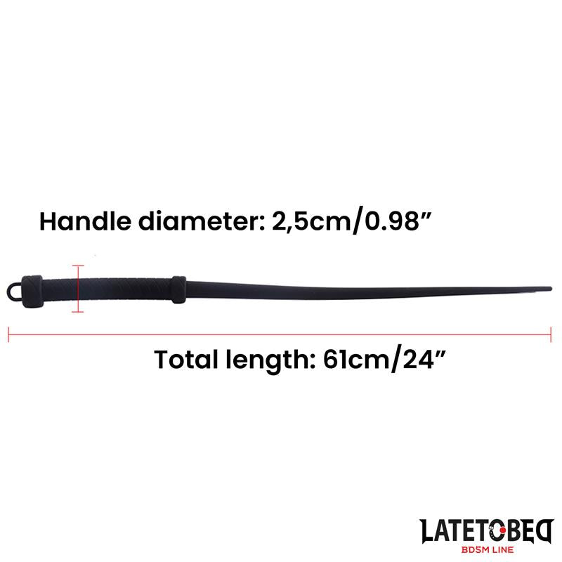 Silicone Flogger 61 cm