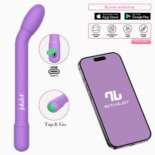 Gently G Point Vibrator with APP Lavender