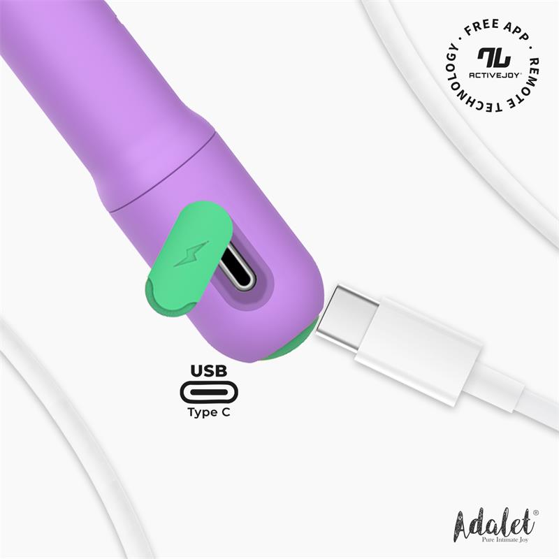 Gently G Point Vibrator with APP Lavender