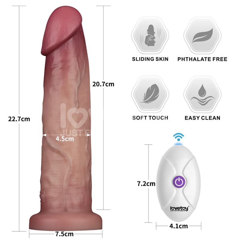 Vibrating Sliding Skin Pro II Silicone 9