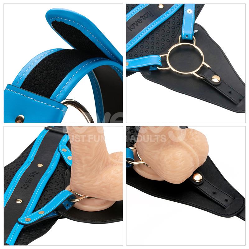 Strap On with Vibrating Dildo 85