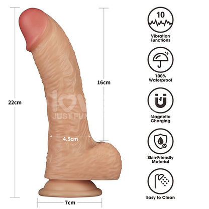 Strap On with Vibrating Dildo 85