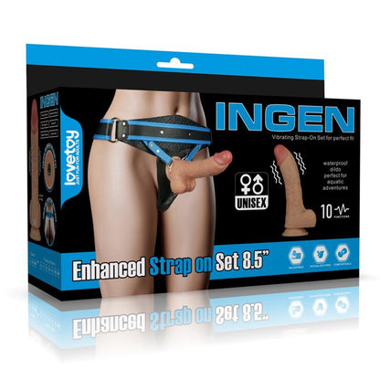 Strap On with Vibrating Dildo 85