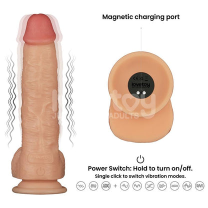 Strap On with Vibrating Dildo 95