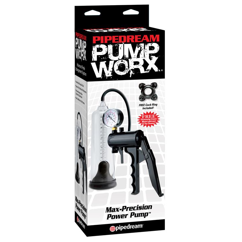 Manual Penis Pump with Pressure gauge