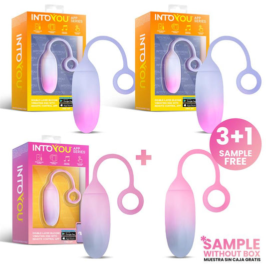 Pack 31 Double Layer Silicone Egg with APP