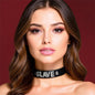 Collar Vegan Leather Slave One Size