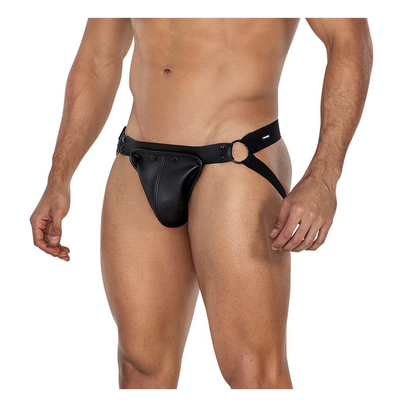 JOCKSTR4P02 Jockstrap Jock snap Black