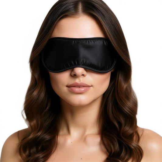Satin Blindfold Black