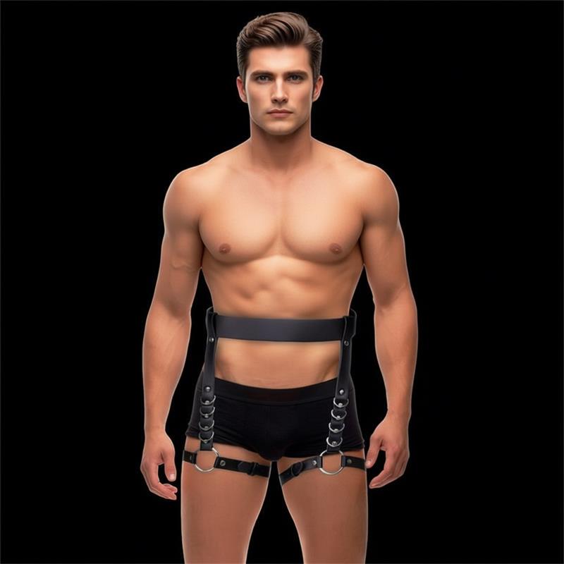 Didier Leg and Waist Bondage Harness Adjustable