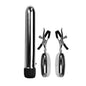 Baile Vibrating Bullet and Nipple Clamps with Vibration Set Turbo