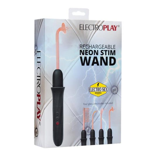 Wand Neon Stim with 4 Glass Electrodes
